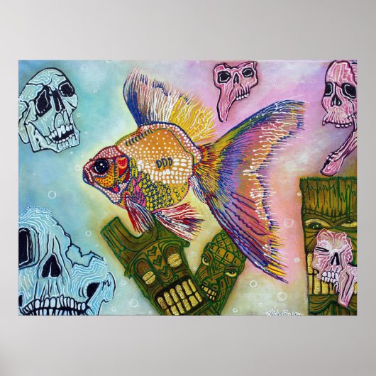 Goldfish Spirituosen Poster (Vorne)