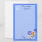 Goldfish Stationery Briefpapier (Vorne/Hinten)