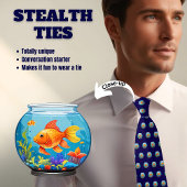 Goldfish Stealth-Krawatte Krawatte
