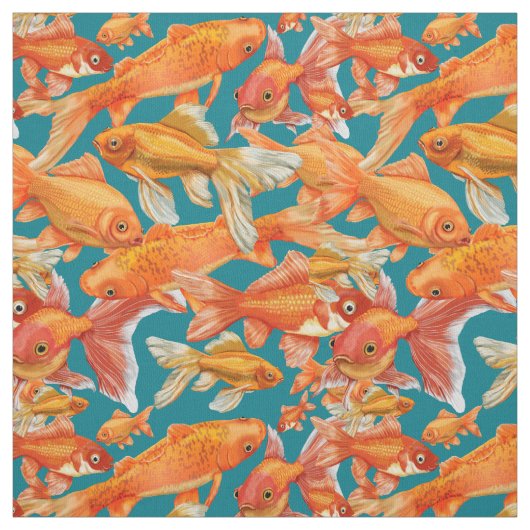 Goldfish Stoff (Muster)