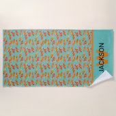 Goldfish Strandtuch (Vorderseite)