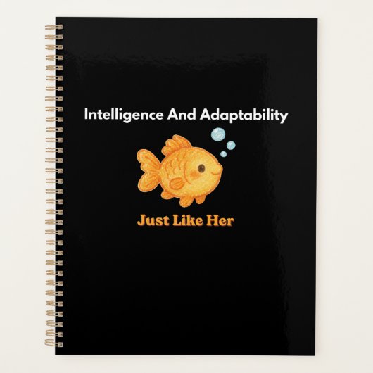 Goldfish Swim - Intelligence and Adaptability Planer (Vorderseite)
