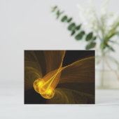 ☼ GOLDFISH - Symbol des ☼ Postkarte (Stehend Vorderseite)