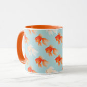 Goldfish Tasse (Vorderseite Links)