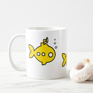 Goldfish U-Boot Kaffeetasse