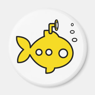 Goldfish U-Boot Magnet