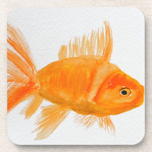 Goldfish Untersetzer (Vorderseite)