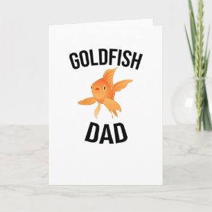 Goldfish Vater   Goldfish Father Aquarist Goldfish Karte
