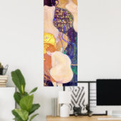 Goldfish von Gustav Klimt Poster (Heimbüro)