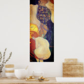 Goldfish von Gustav Klimt Poster (Küche)