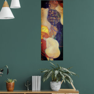 Goldfish von Gustav Klimt Poster