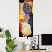 Goldfish von Gustav Klimt Poster (Heimbüro)