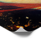 Goldfish von Gustav Klimt Poster (Ecke)