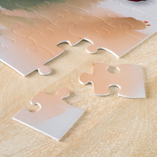 Goldfish Wasserfarbe Puzzle (Seite)