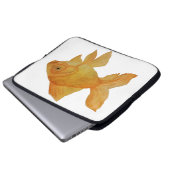 Goldfish Wasserfarben-Laptop-Bag Laptopschutzhülle (Vorne Knopf)