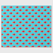 Goldfish Weihnachtswackelpapier Geschenkpapier (Flach)