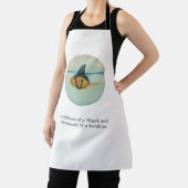 Goldfish with a Shark Fin Schürze (InSitu)