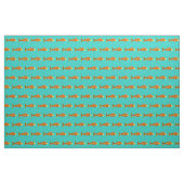 Goldfishkometenfischkunst-Popkunst Stoff (Yard (91,4 cm))
