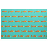 Goldfishkometenfischkunst-Popkunst Stoff (Fat Quarter (45,7 x 55,9 cm))