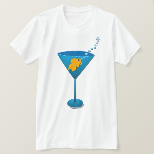 Goldfishtini T-Shirt (Design vorne)