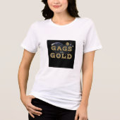 Goldflaggen Tri-Blend Shirt (Vorderseite)