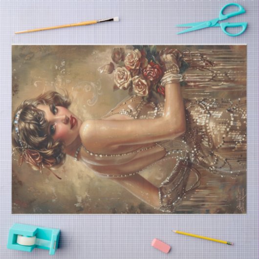 Goldflapper Seidenpapier (Basteln)