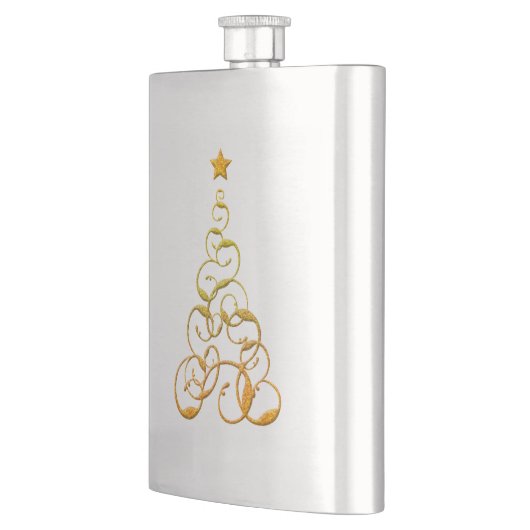 Goldflasche Flachmann (Links)