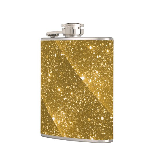 Goldflasche Flachmann (Links)