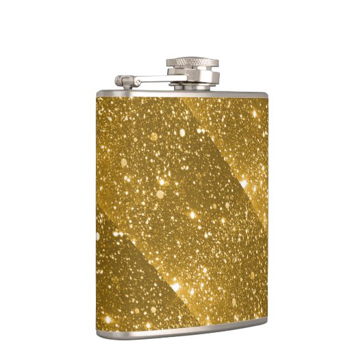 Goldflasche Flachmann (Rechts)