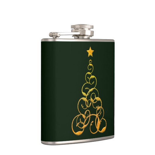 Goldflasche Flachmann (Rechts)