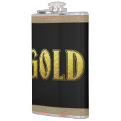 Goldflasche Flachmann (Links)