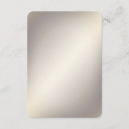 Goldflorale Rahmen mit Roten Steinen Detailumrandu Begleitkarte (Rückseite)