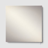 Goldflorale Rahmen mit roten Steinen - Gästebuch (Rückseite)