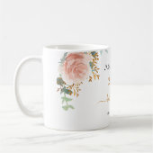 Goldflorchen der Rose Eukalyptus Kaffeetasse (Links)
