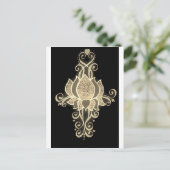 Goldflorentechnik Postkarte (Stehend Vorderseite)