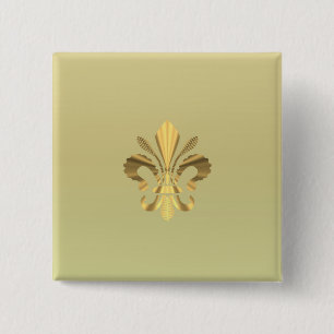 Goldflöte de lys button