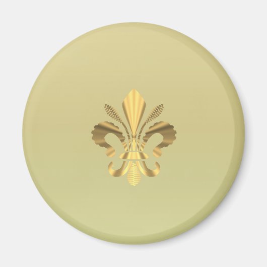 Goldflöte de lys magnet (Vorne)
