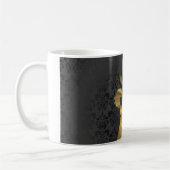 Goldflöte von Lys in schwarz Kaffeetasse (Links)