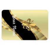 Goldflöte von personalisiert magnet (Horizontal)