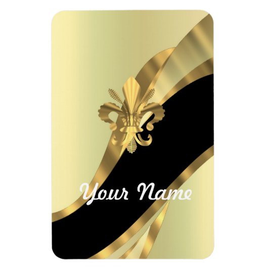 Goldflöte von personalisiert magnet (Vertikal)