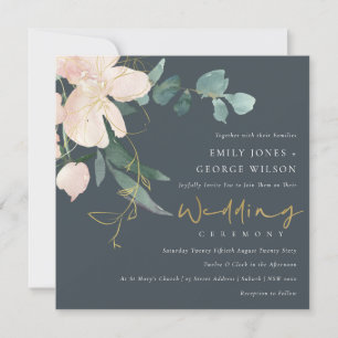 GOLDFLUSCHENBLUSH BUNCH WATERCOLOR WEDD EINLADUNG