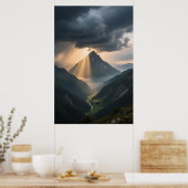 Goldfluss Poster (Küche)