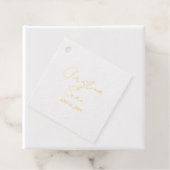 Goldfoil Dolphin Wedding Couple Geschenkanhänger (Mit Box)