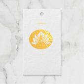 GoldFoil-Geschenk-Tag Geschenkanhänger (Vorderseite)