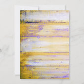 Goldfoilpalme-Blätter-Brautparty Einladung (Rückseite)