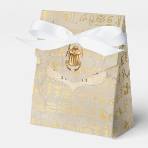 Goldfolie-Ägypten-Themenparty Geschenkschachtel