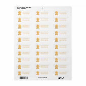 Goldfolie Ananas Hawaiian Tropical (Vorne)