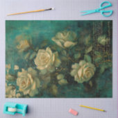 Goldfolie aus Rose Seidenpapier (Basteln)