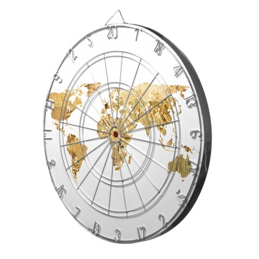 Goldfolie Dartscheibe (Vorderseite rechts)