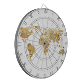 Goldfolie Dartscheibe (Vorderseite Links)